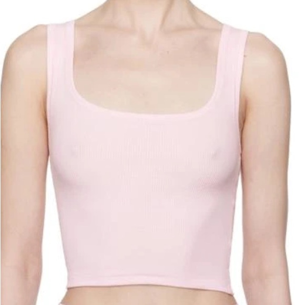 SKIMS Pink Tank Top